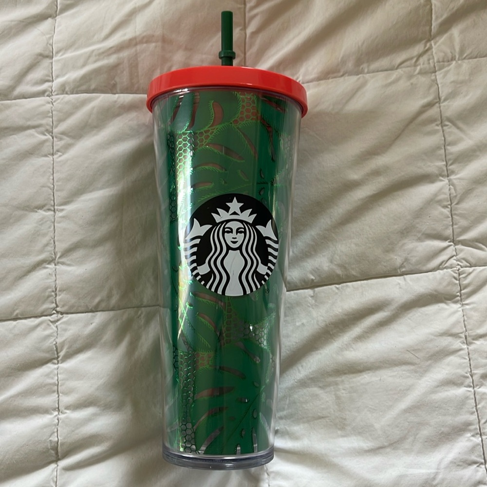 Starbucks monstera tumbler